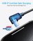 Anker Right Angle USB A to USB C Braided Cable (Pack of 2, 1.8 Meters)