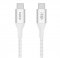 Belkin BoostCharge 240W USB-C to USB-C Braided Charging Cable (1 Meter)