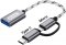 Go-Des GD-CT033 Type-C And Micro Adapter (18 Cm)
