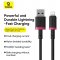 Baseus Dura USB-A to Lightning Charging Cable (1 Meter)