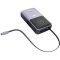 Swiss Military 10000mAh 35W Portable Power Bank with Integrated Retractable USB-C Cable (USB-C and USB-A Ports)