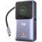 Swiss Military 10000mAh 35W Portable Power Bank with Integrated Retractable USB-C Cable (USB-C and USB-A Ports)