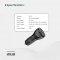 Green Lion 50W  Dual Port (1xUSB-A, 1x Type-C Output) Car Charger with USB-C to Lightning Cable (1 Meter)