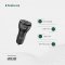 Green Lion 50W  Dual Port (1xUSB-A, 1x Type-C Output) Car Charger with USB-C to Lightning Cable (1 Meter)