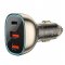 Wiwu Geek 90W Dual USB-A + USB-C Car Charger