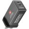 Swiss Military 100W GaN II 2 Port Fast Charger (2 USB-C Port) with 100W 1 Meter Braided Cable