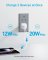 Anker 323 33W Dual Port (USB-C and USB-A) Wall Charger with 310 USB-C to Lightning Cable (0.9 Meters)