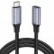 Haysenser USB-C Male to Female Extension Cable (1.5 Meters)