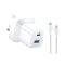 Anker 323 33W Dual Port (USB-C and USB-A) Wall Charger with 310 USB-C to Lightning Cable (0.9 Meters)