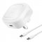 Belkin BoostCharge 20W Compact USB-C Wall Charger with USB-C to USB-C Cable (1 Meter)