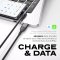 Statik Power Pivot Pro USB-C to USB-C + USB-A Adapter Charging Cable (2 Meters)