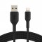 Belkin BoostCharge Pro Braided USB-A to Lightning Cable (1 Meter)
