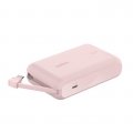 Belkin BoostCharge Power Bank 10K with Integrated USB-C Cable (20W/10,000mAh/2 x USB-C)