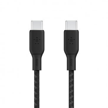 Belkin BoostCharge 100W USB-C to USB-C Braided Charging Cable (2 Meters)